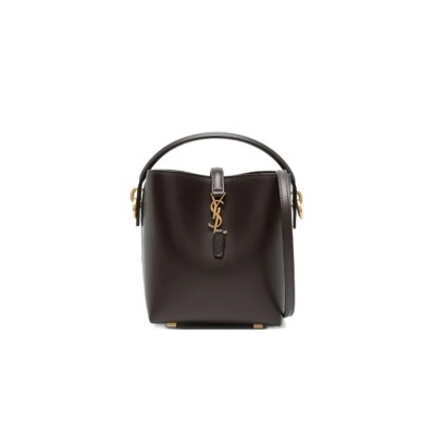YSL LE 37 MINI IN SHINY LEATHER 7658702 (15*13*6cm)